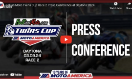 Video: BellissiMoto Twins Cup Race Two Press Conference From Daytona