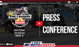 Video: Mission King Of The Baggers Race Two Press Conference From Daytona