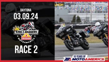 Full Race Video: Mission King Of The Baggers Race 2 From Daytona International Speedway