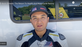 Video: Kevin Olmedo’s Return To Health And Motorcycle Racing