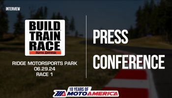 Video: Royal Enfield Build. Train. Race. Press Conference From Race One At Ridge Motorsports Park