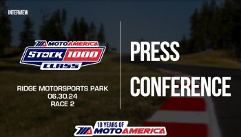 Video: Stock 1000 Race Two Press Conference From Ridge Motorsports Park