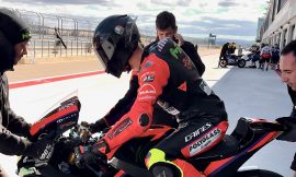 Rossi Moor Completes Successful First Official Test In JuniorGP Moto2 at Aragón