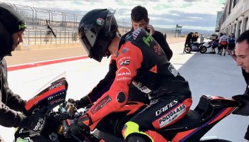 Rossi Moor Completes Successful First Official Test In FIM JuniorGP Moto2 At Aragón