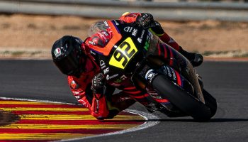 Rossi Moor Close To Record Pace On Day One Of FIM JuniorGP Moto2 In Spain