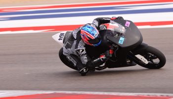 Talent Cup Testing Take Two: Kyle Ohnsorg Rips Some Fast Laps Around COTA On The Krämer APX-350 MA